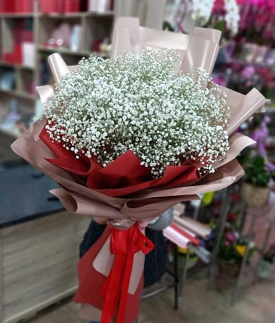 Букет цветов из: Гипсофила в Середе