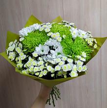 Букет цветов из:  Хризантемы #REPLACE_PRED# Середе